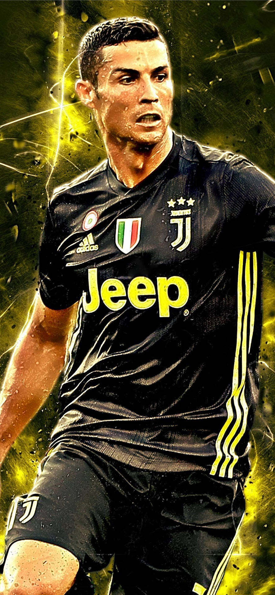 Juventus Jeep Jersey Ronaldo Iphone Background