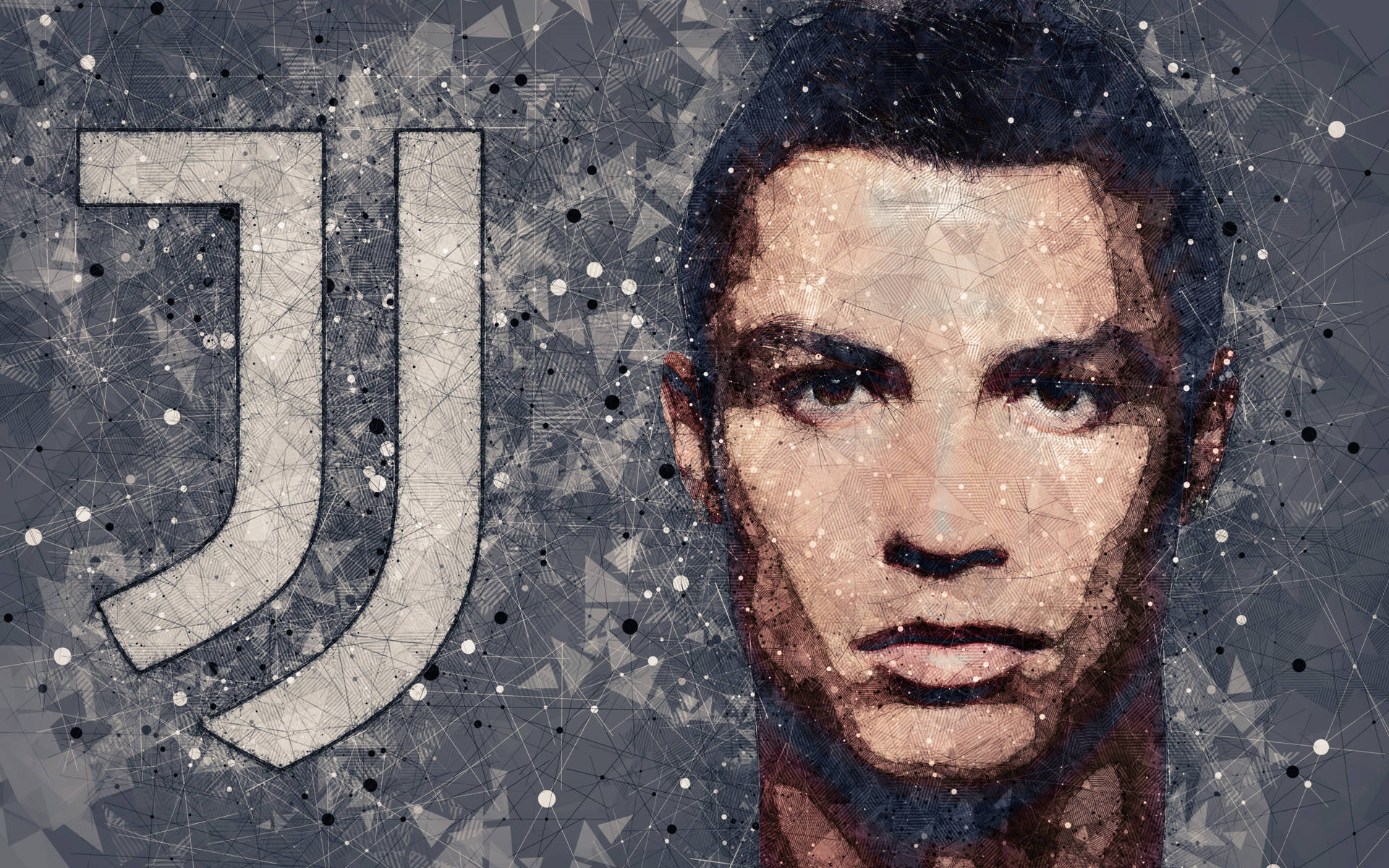 Juventus Logo Cristiano Ronaldo Hd 4k