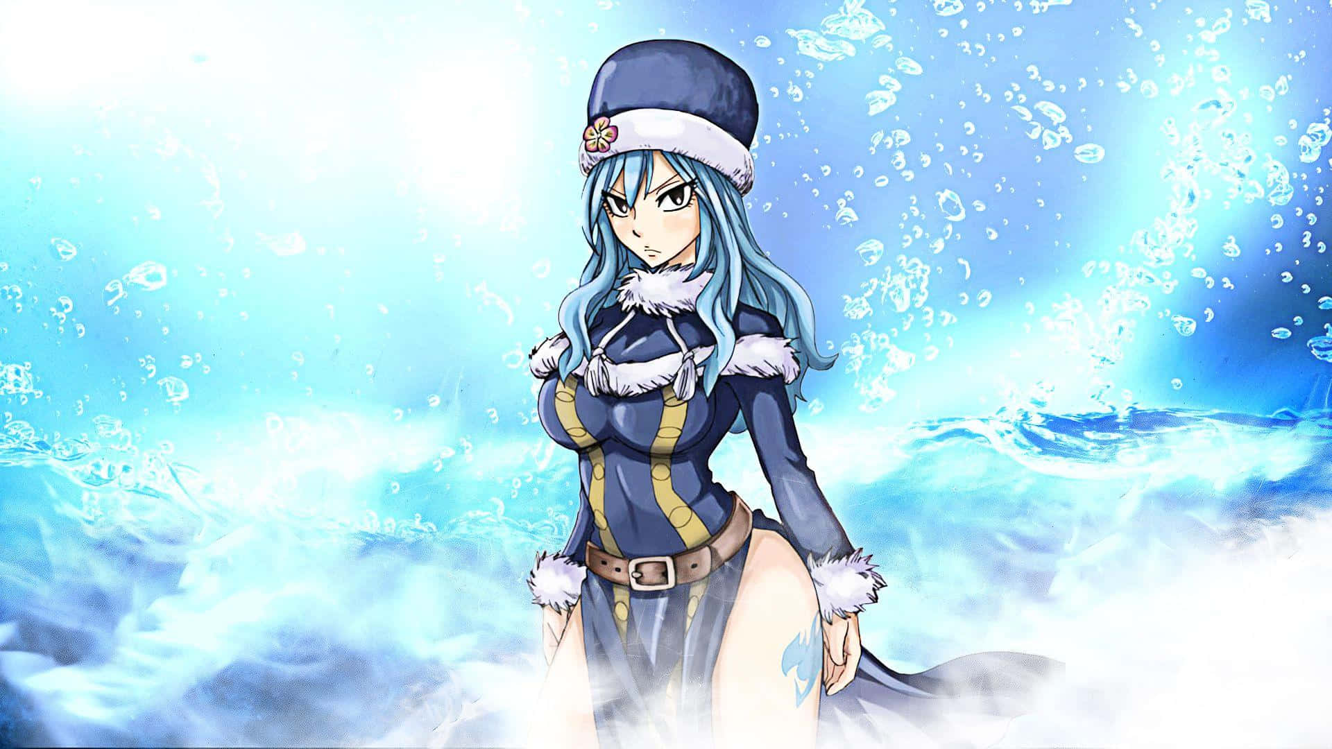 Juvia Lockser - Enchanting Fairy Tail Mage Background