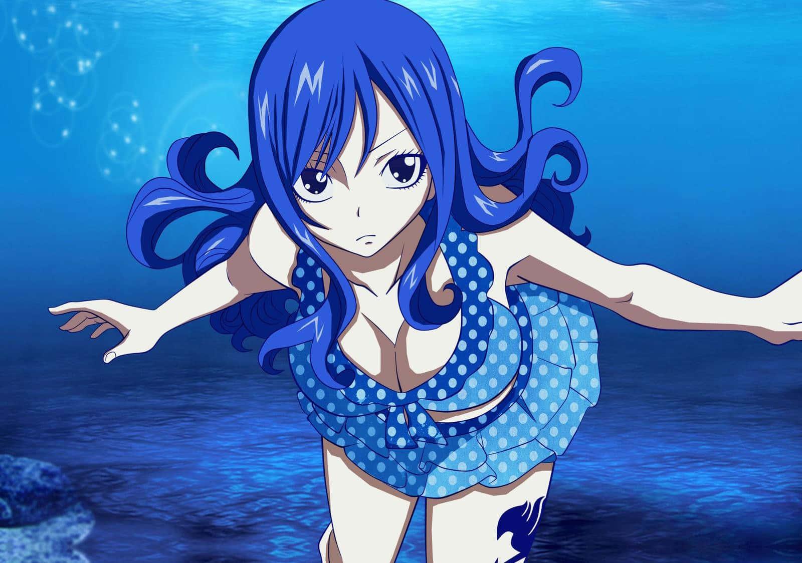 Juvia Lockser - The Powerful Water Mage Background