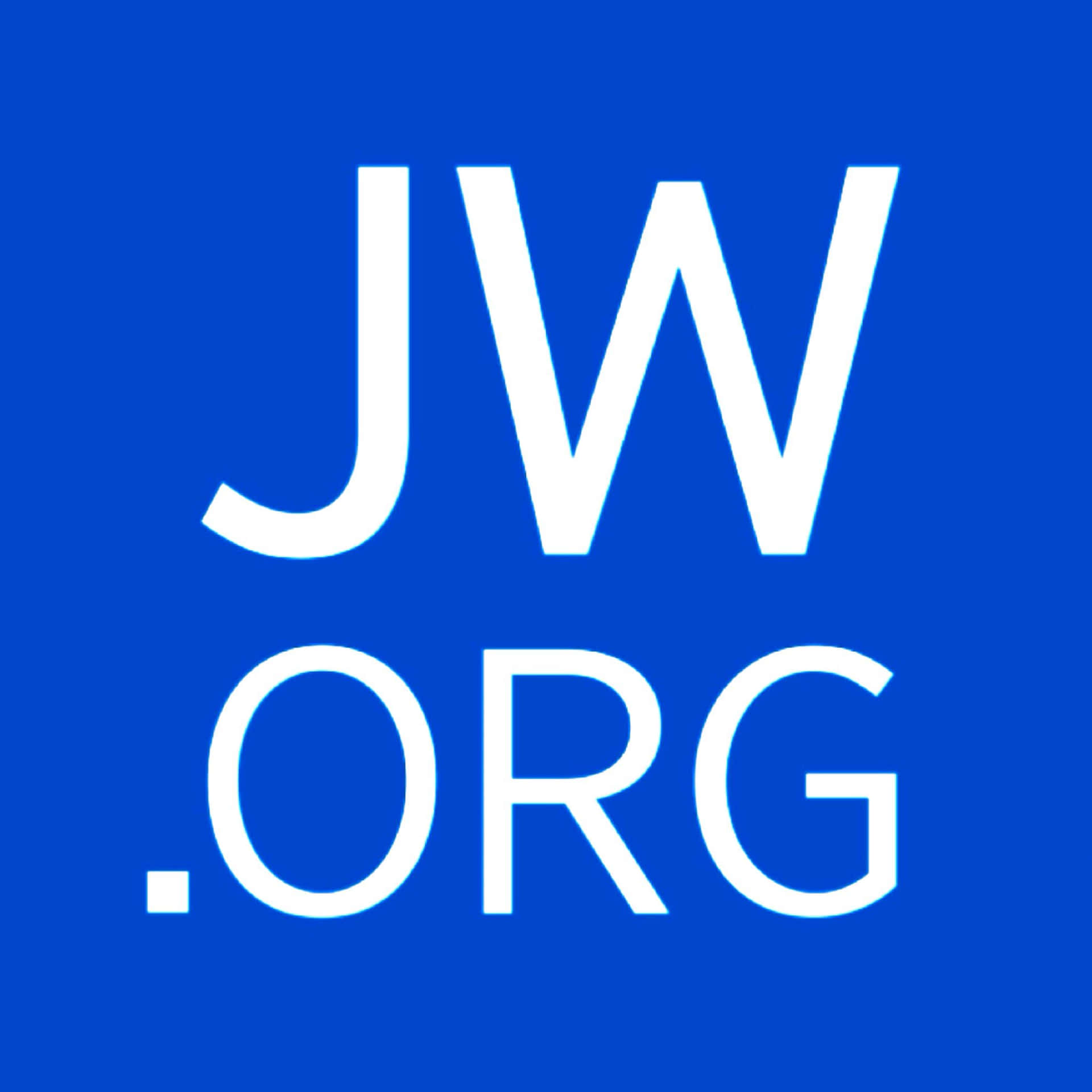 Jworg In Large White Letters