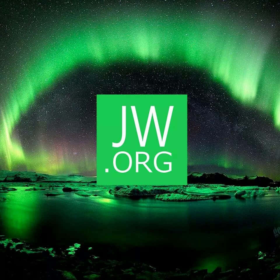 Jworg Logo With Green Aurora
