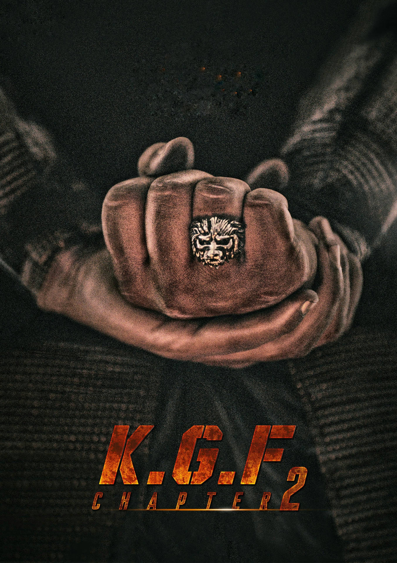 K.g.f. Poster Rocking Star Yash 4k Background