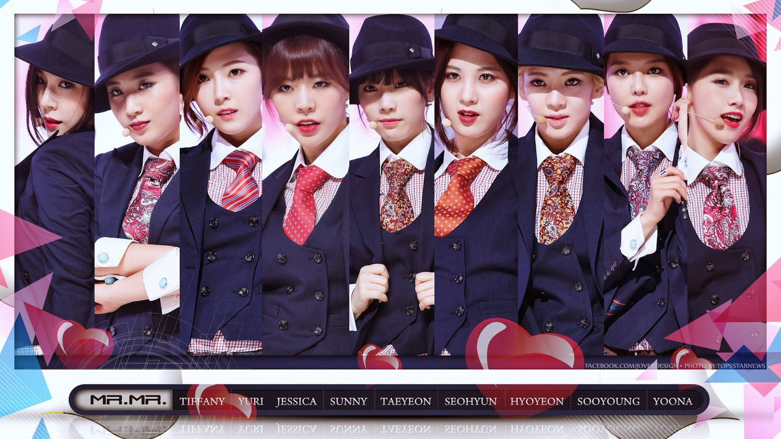 K Pop Group Snsd In Suits