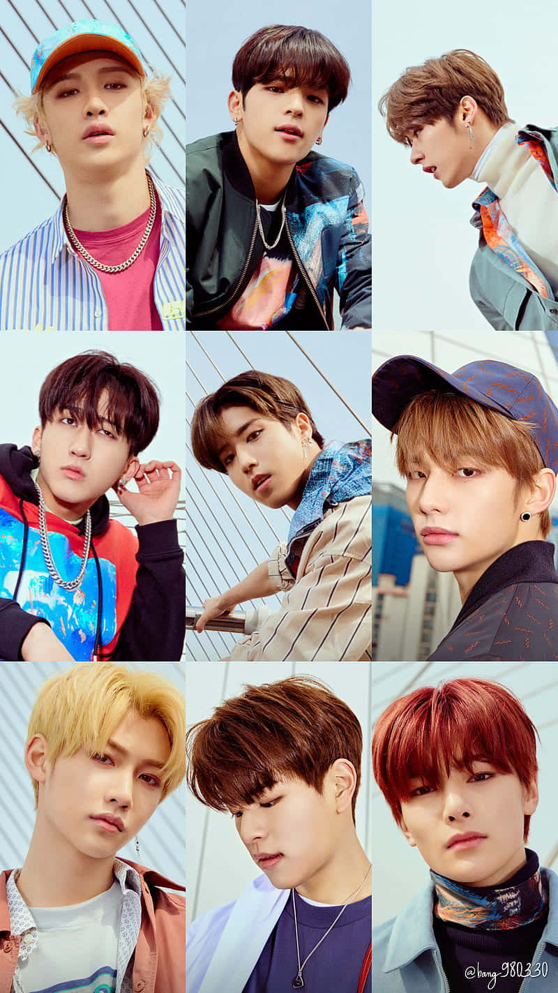 K-pop Sensation Stray Kids Light Up The Stage With Their Ot8 Performance Background