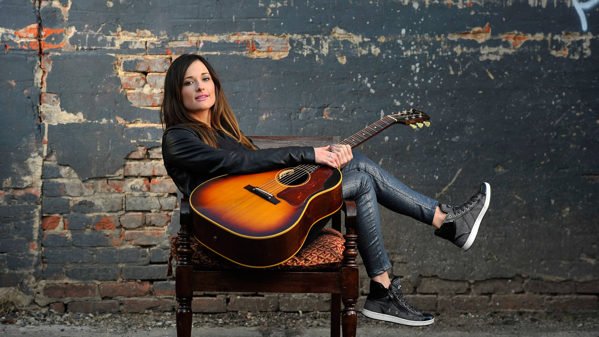 Kacey Musgraves With Guitar