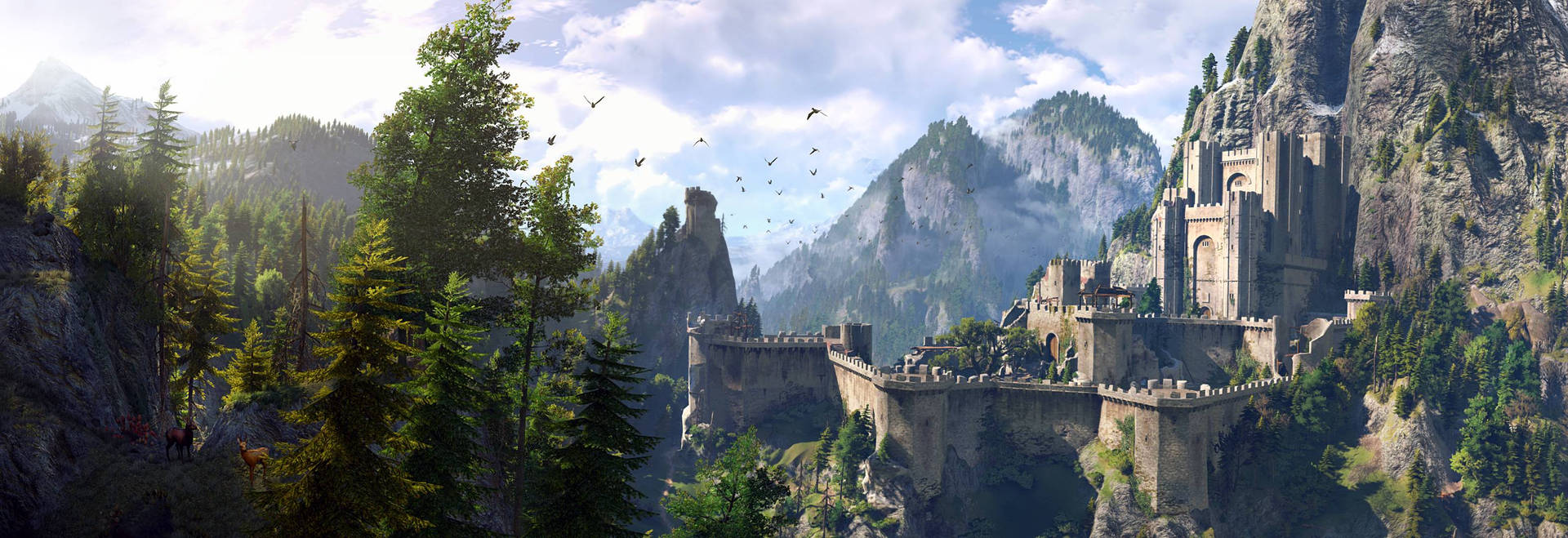 Kaer Morhen The Witcher 3 Background