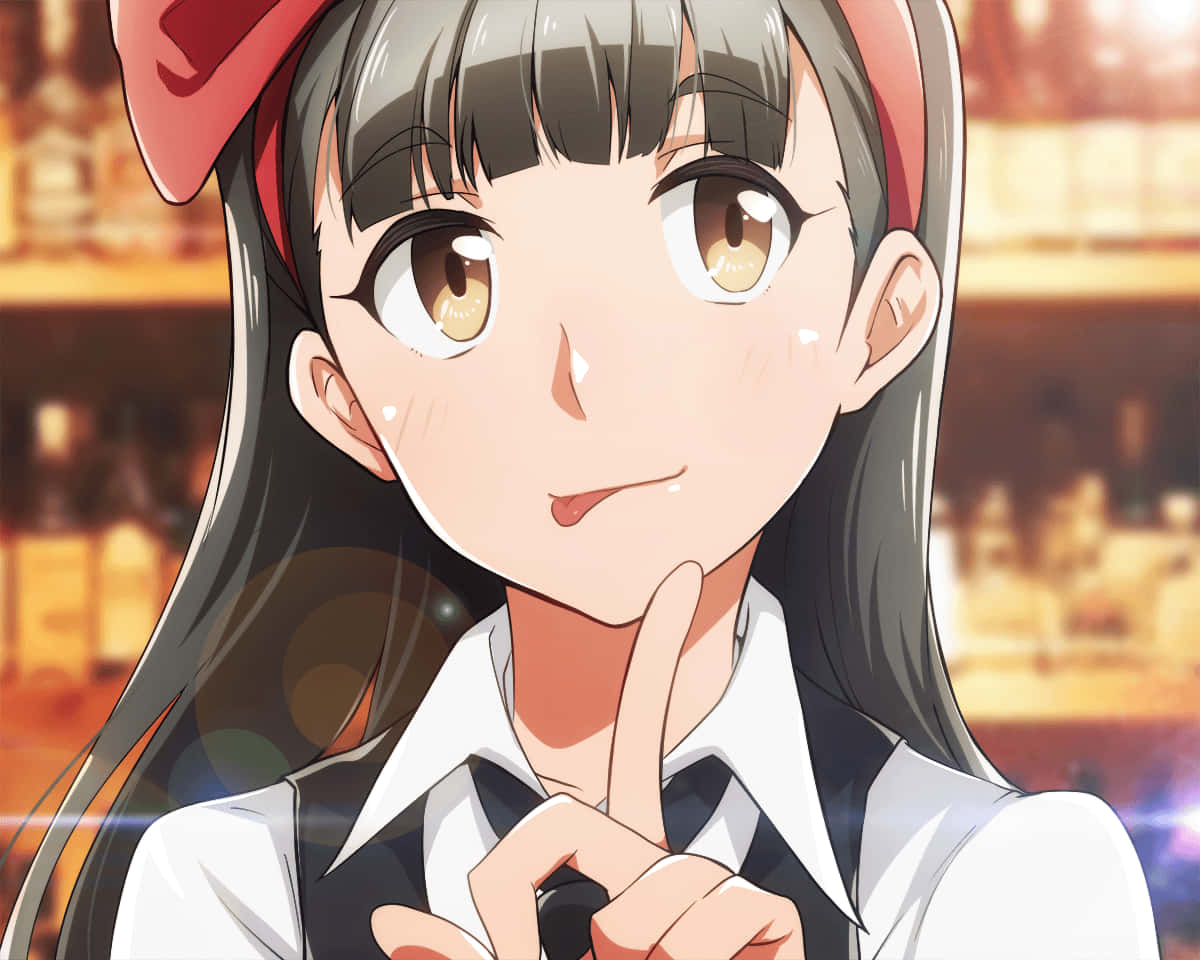 Kaguya And Shirogane Engage In A War Of Wits As Love Blossoms Background