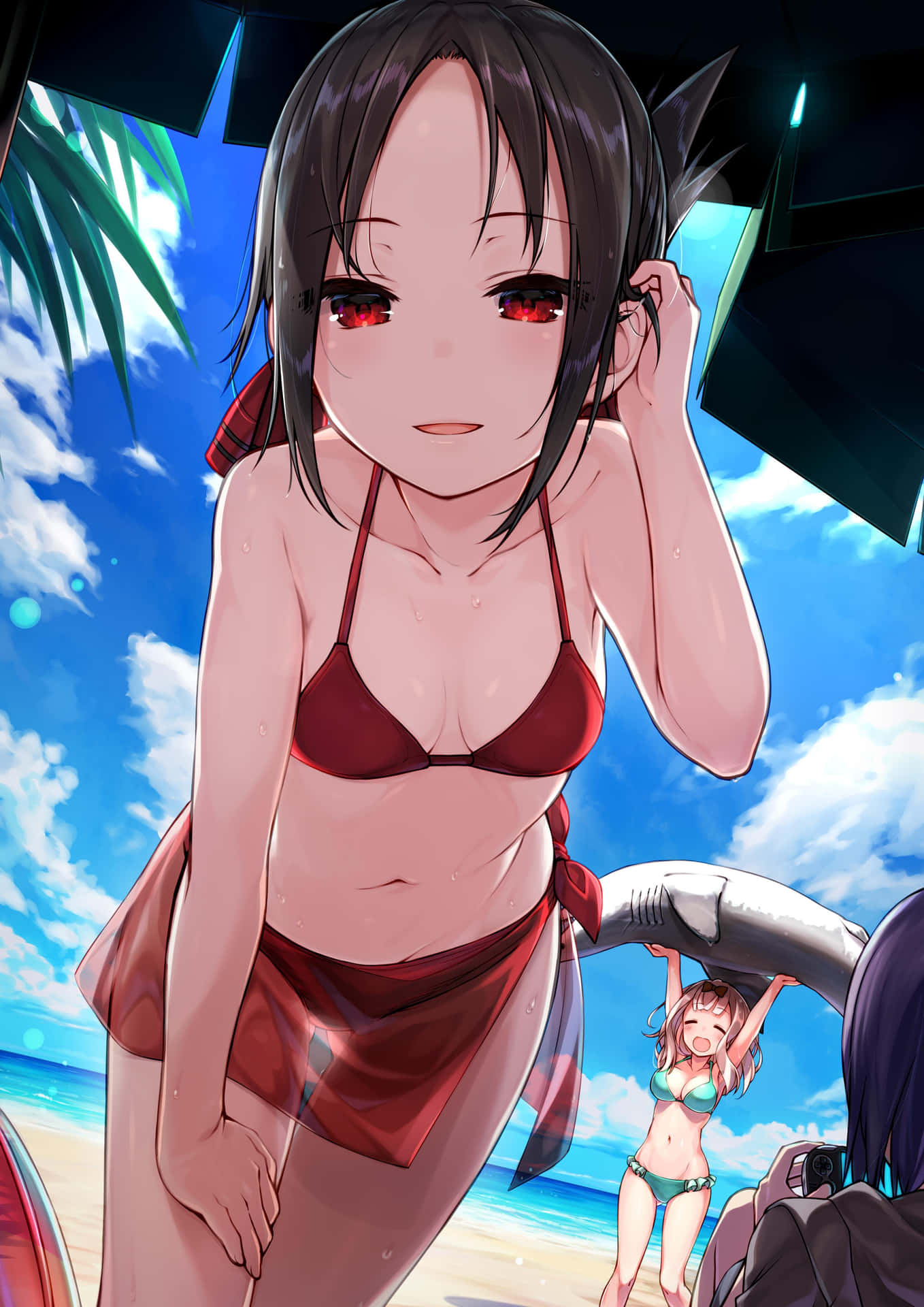 Kaguya Sama Love Is War Kaguya Bikini Background