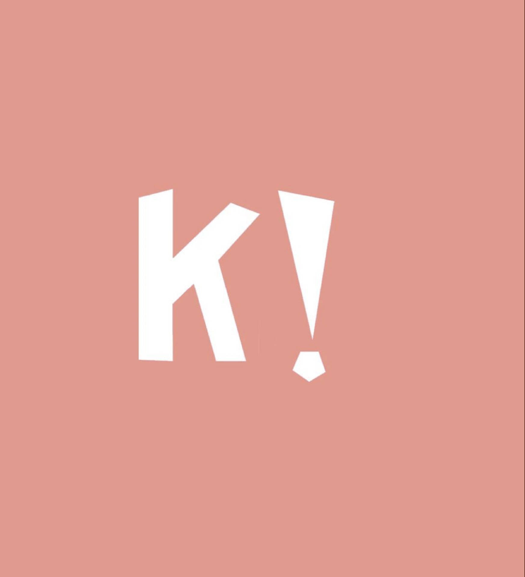 Kahoot Minimalist Pink Icon Background