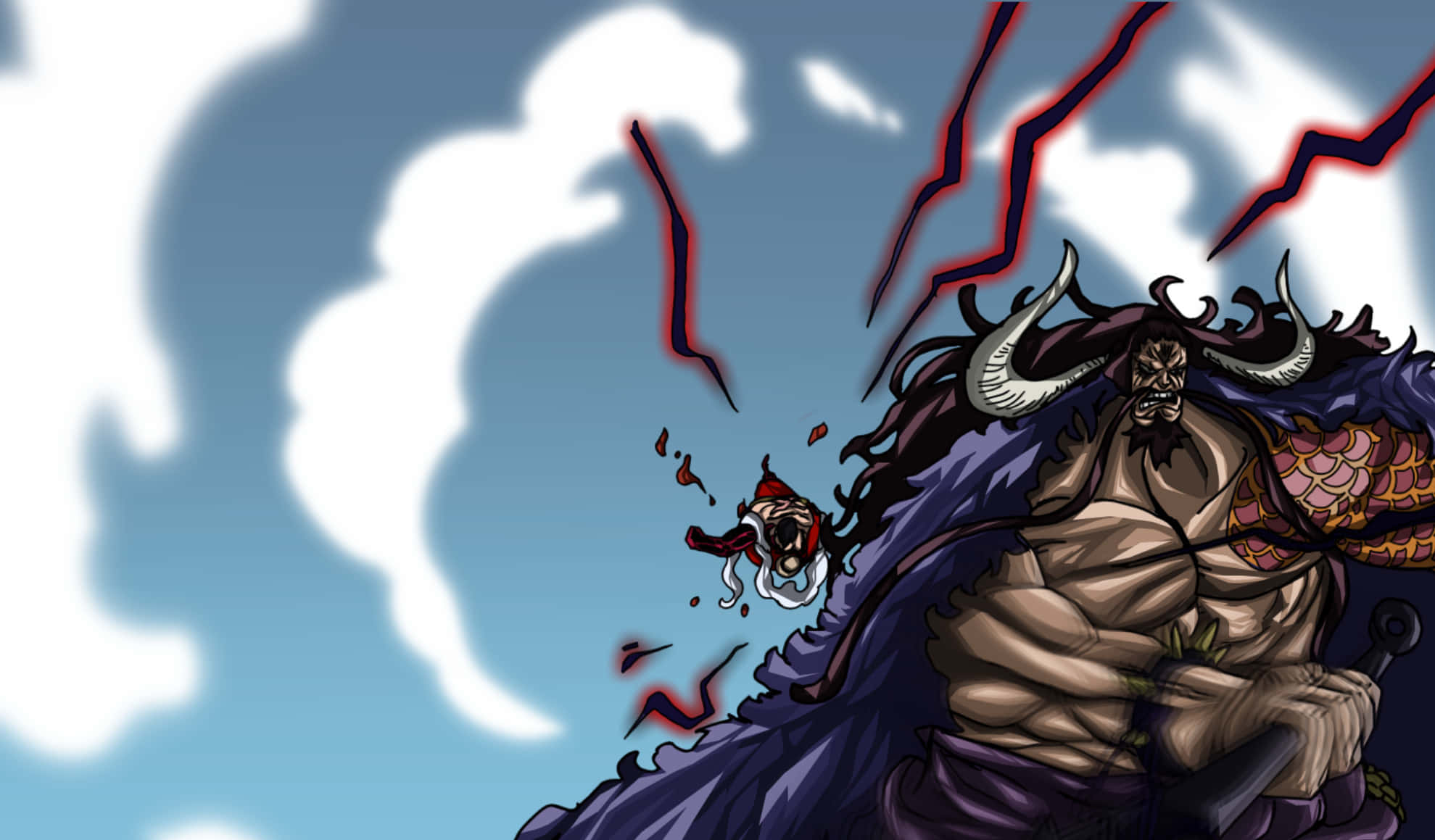 “kaido, A Powerful And Fearsome Warrior” Background