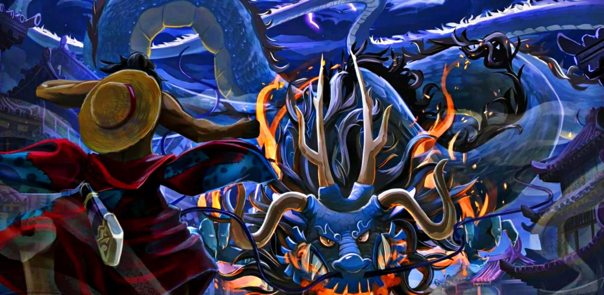 Kaido, One Of The Four Emperors Of The Sea Background