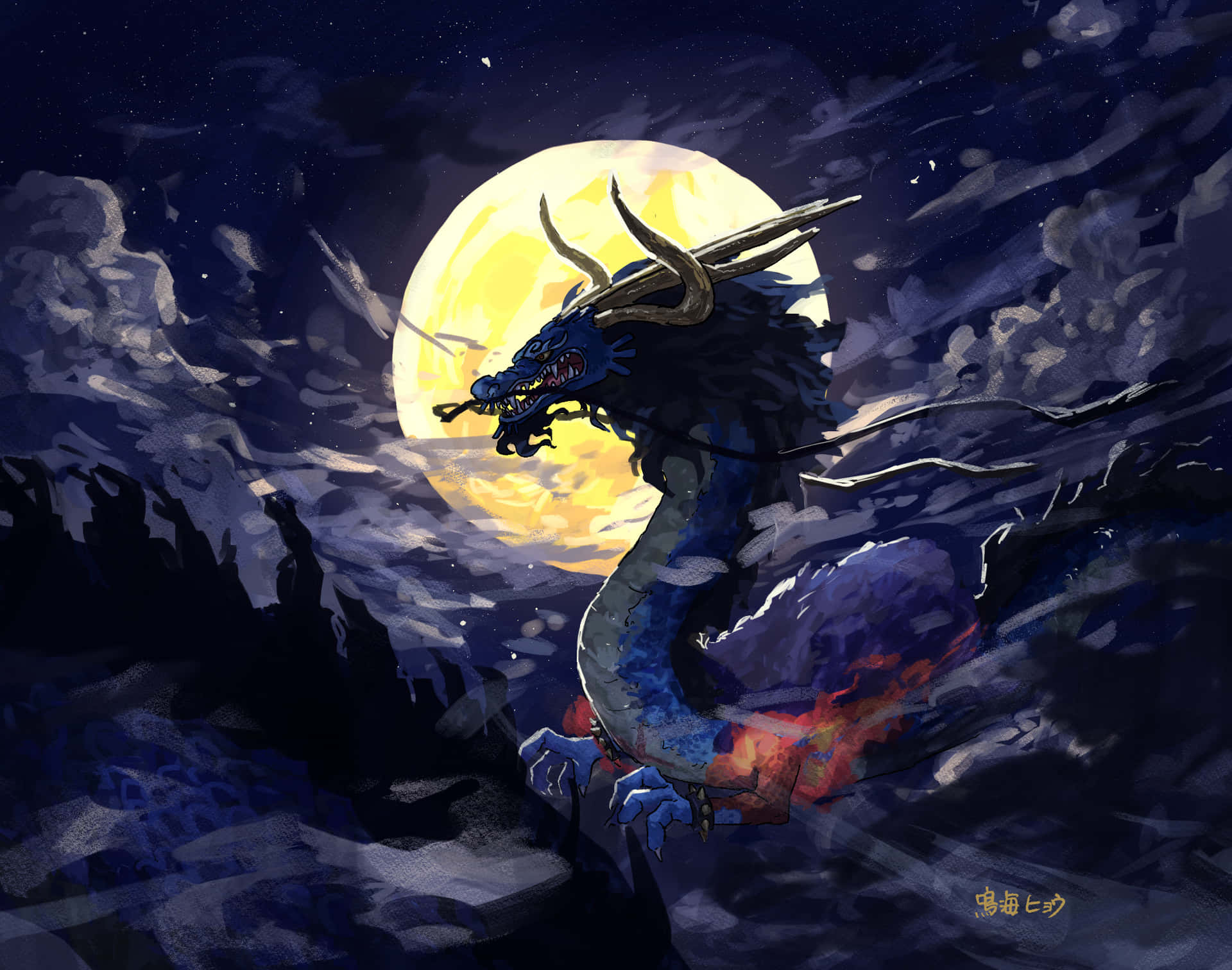 Kaido, The Legendary Beast Background