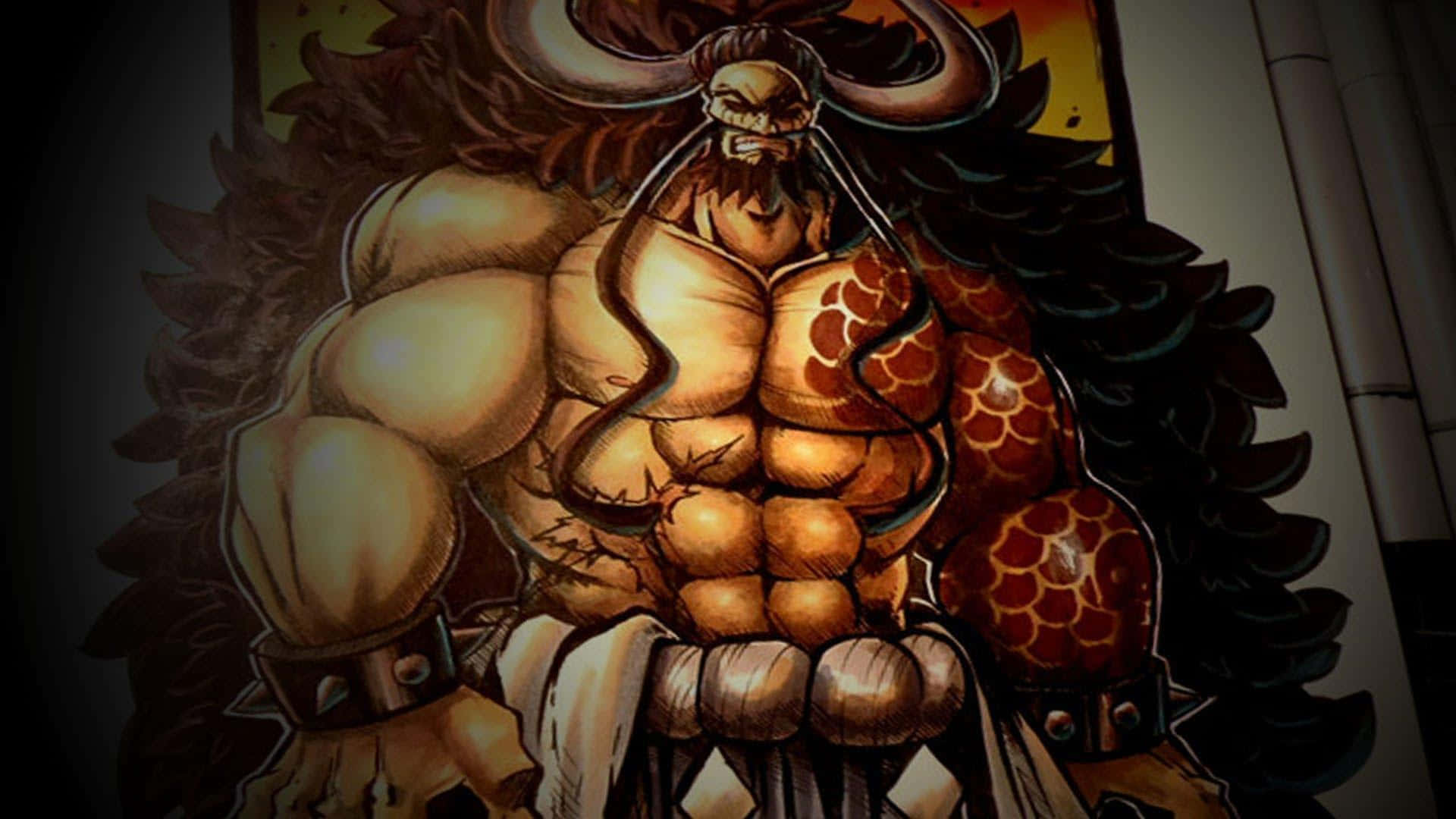 Kaido - The Most Powerful Creature In One Piece Universe Background