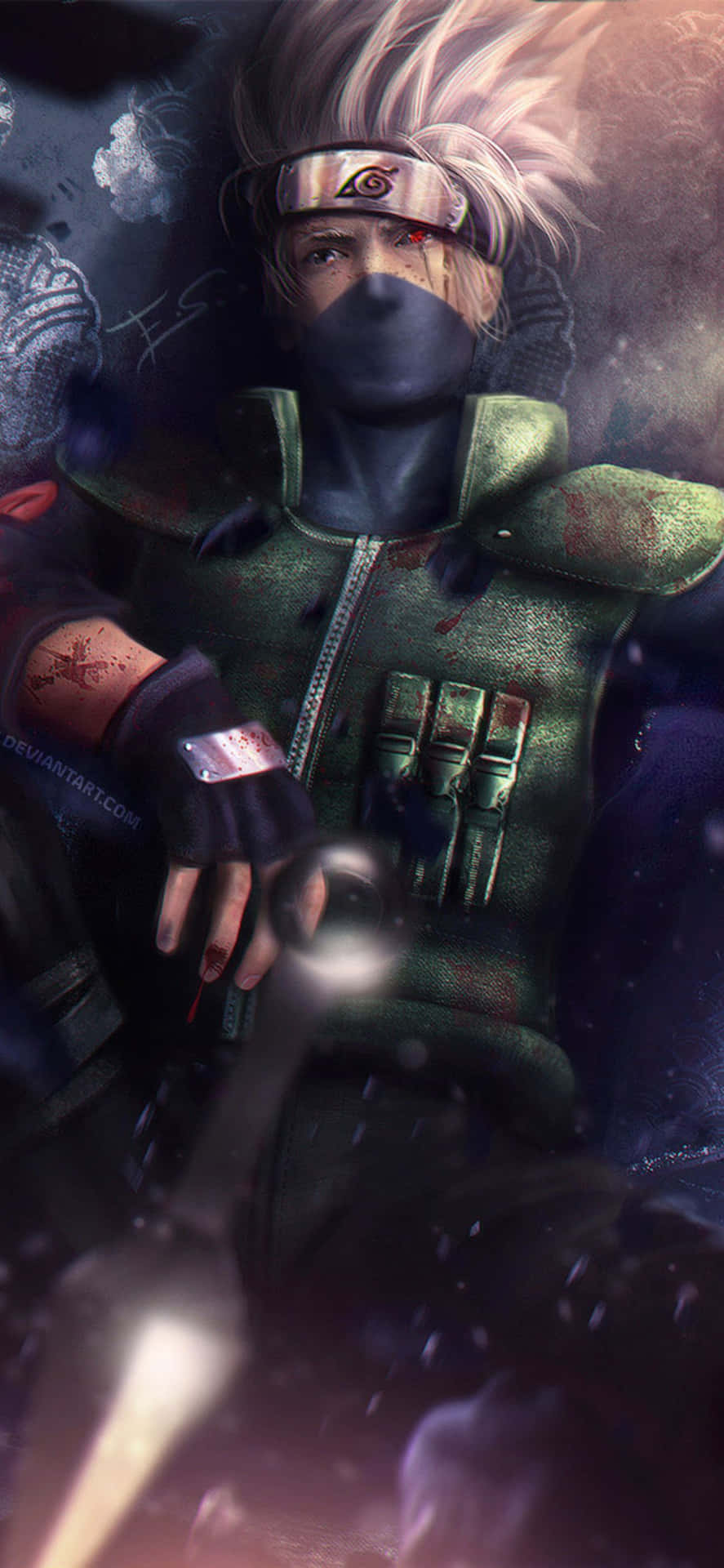 Kakashi 3d Aesthetic Background