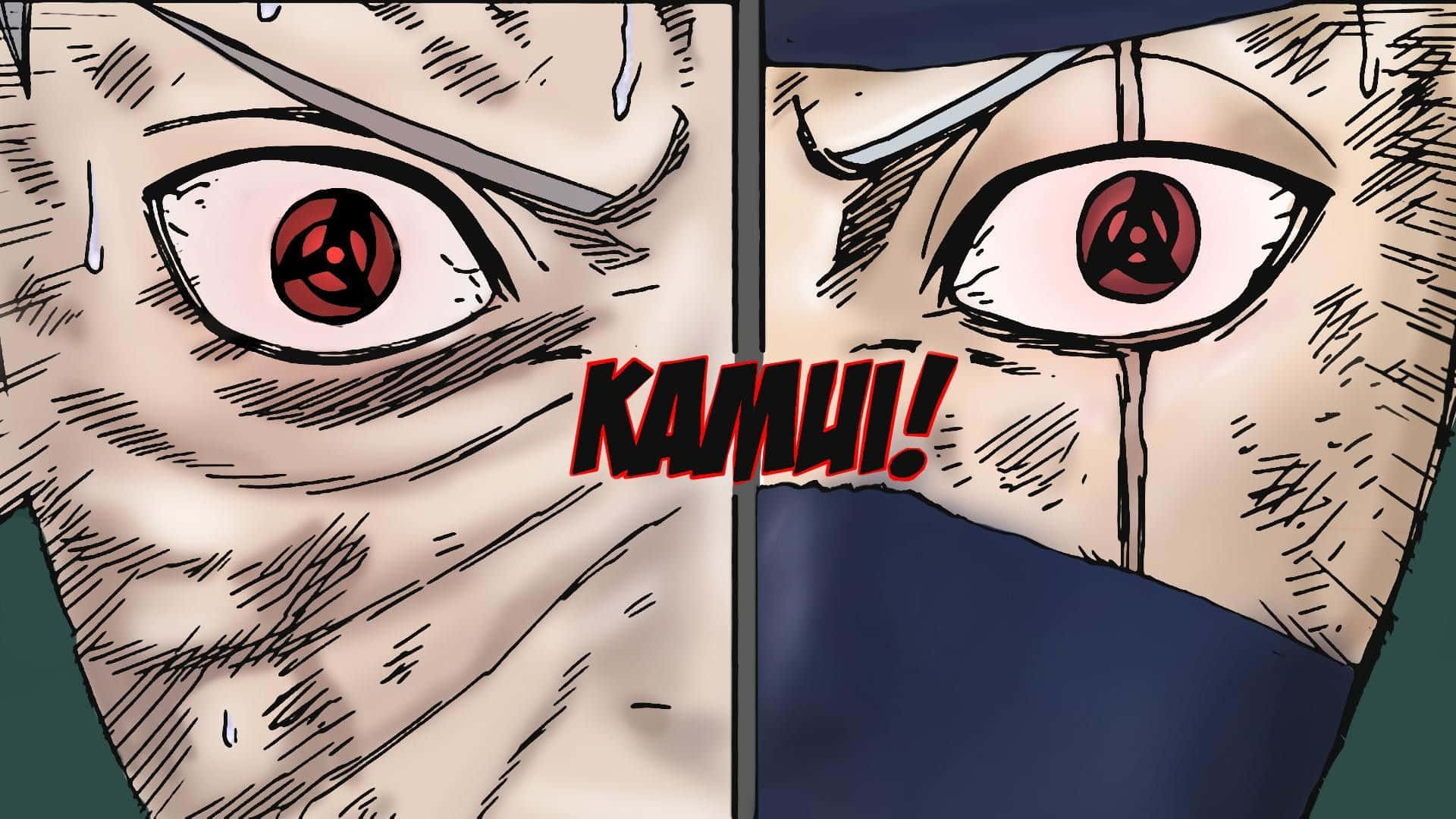 Kakashi And Obito Kamui Background
