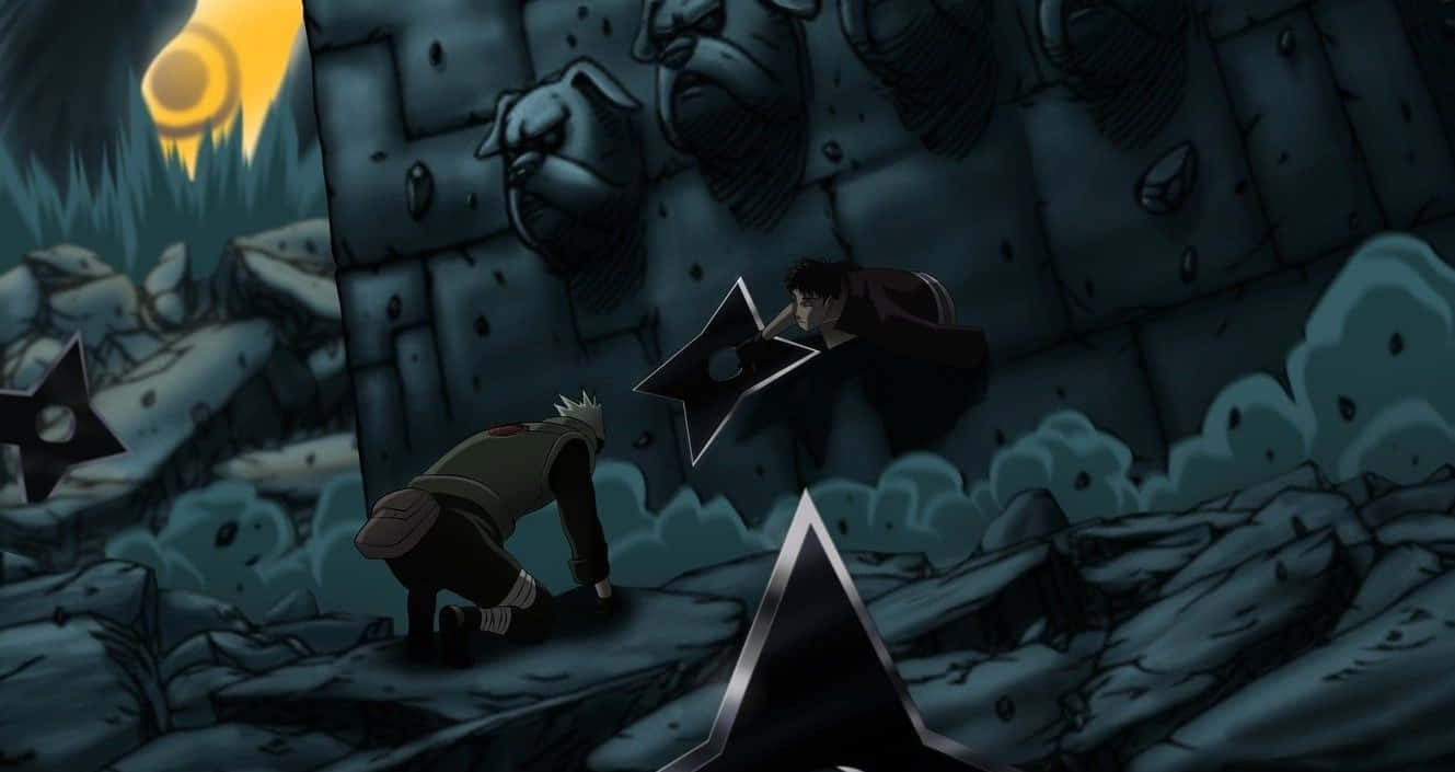 Kakashi And Obito, The Students Of The Legendary Sensei Background