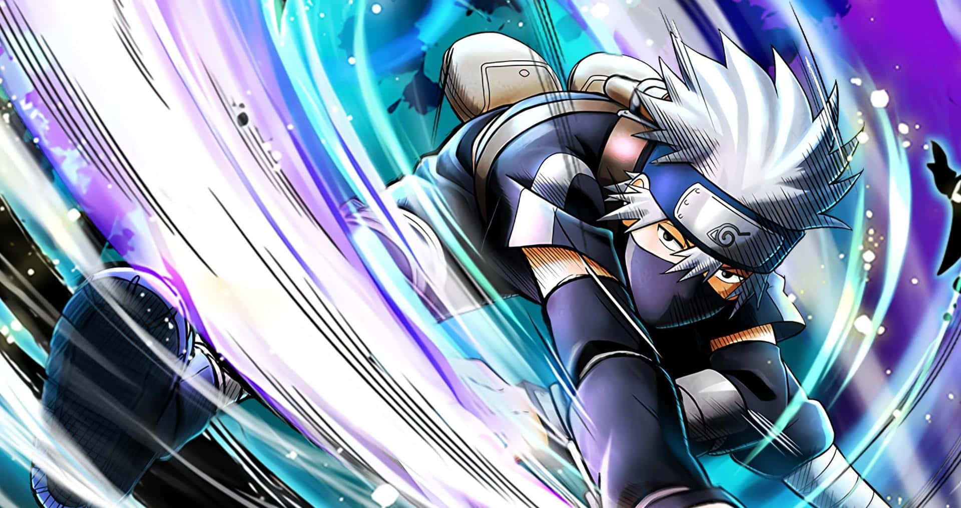 Kakashi Hatake As A Kid - The Iconic Ninja Background