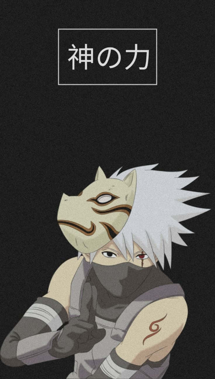 Kakashi Hatake Kid Kitsune Mask Background
