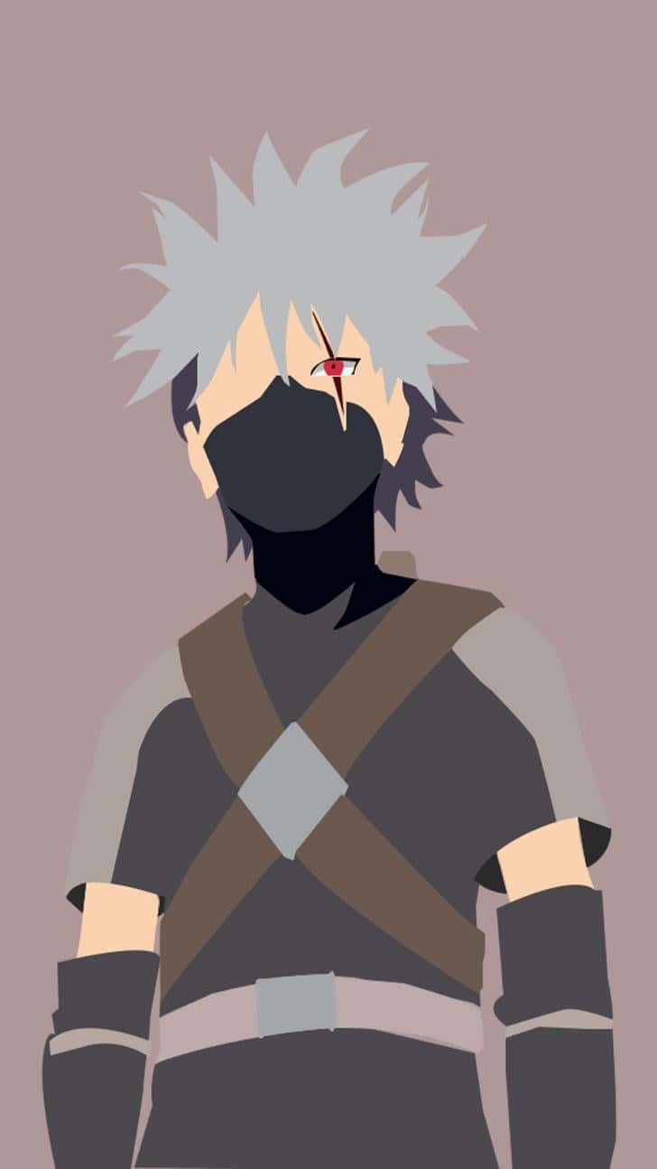 Kakashi Hatake Kid Vector Art Background