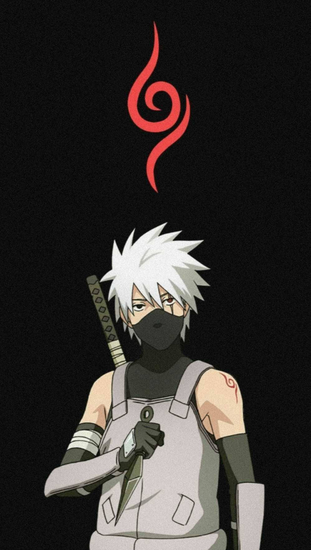 Kakashi Iphone Minato Hokage With Knife Background