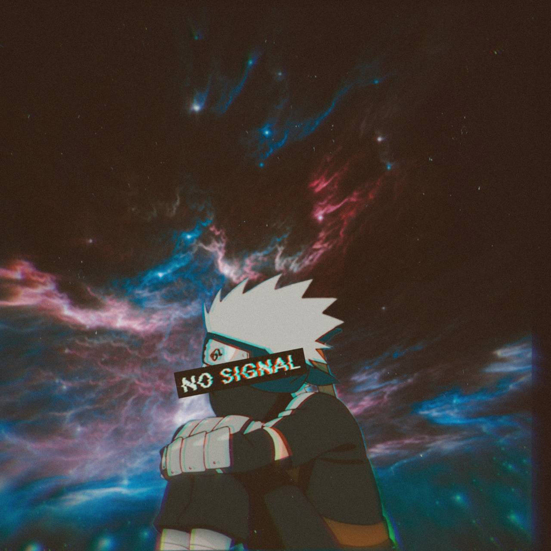 Kakashi Pfp No Signal Art Background