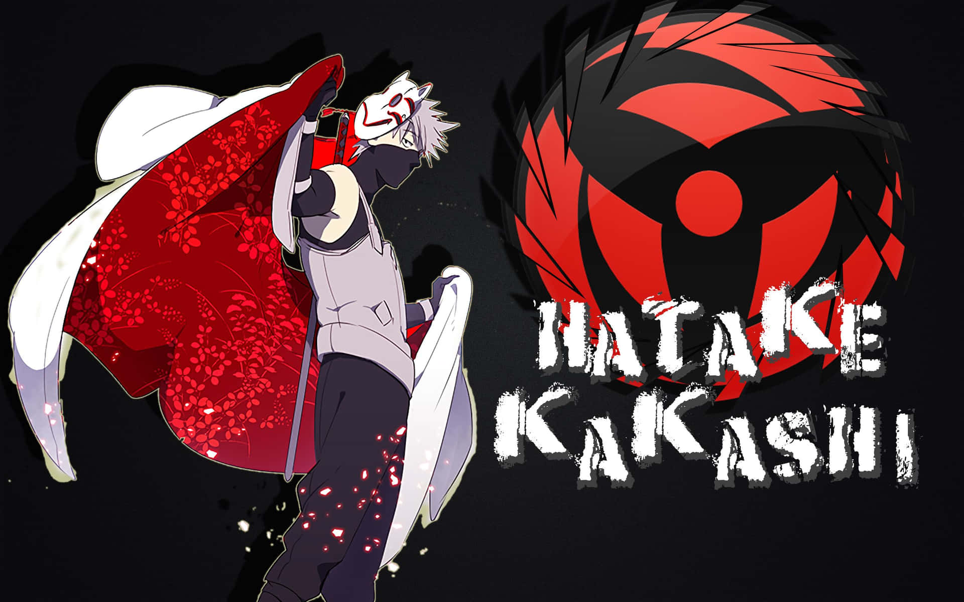 Kakashi Sharingan Fan Artwork Background