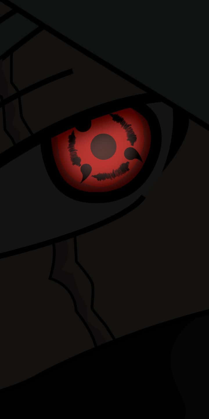Kakashi Sharingan Red Eye Background