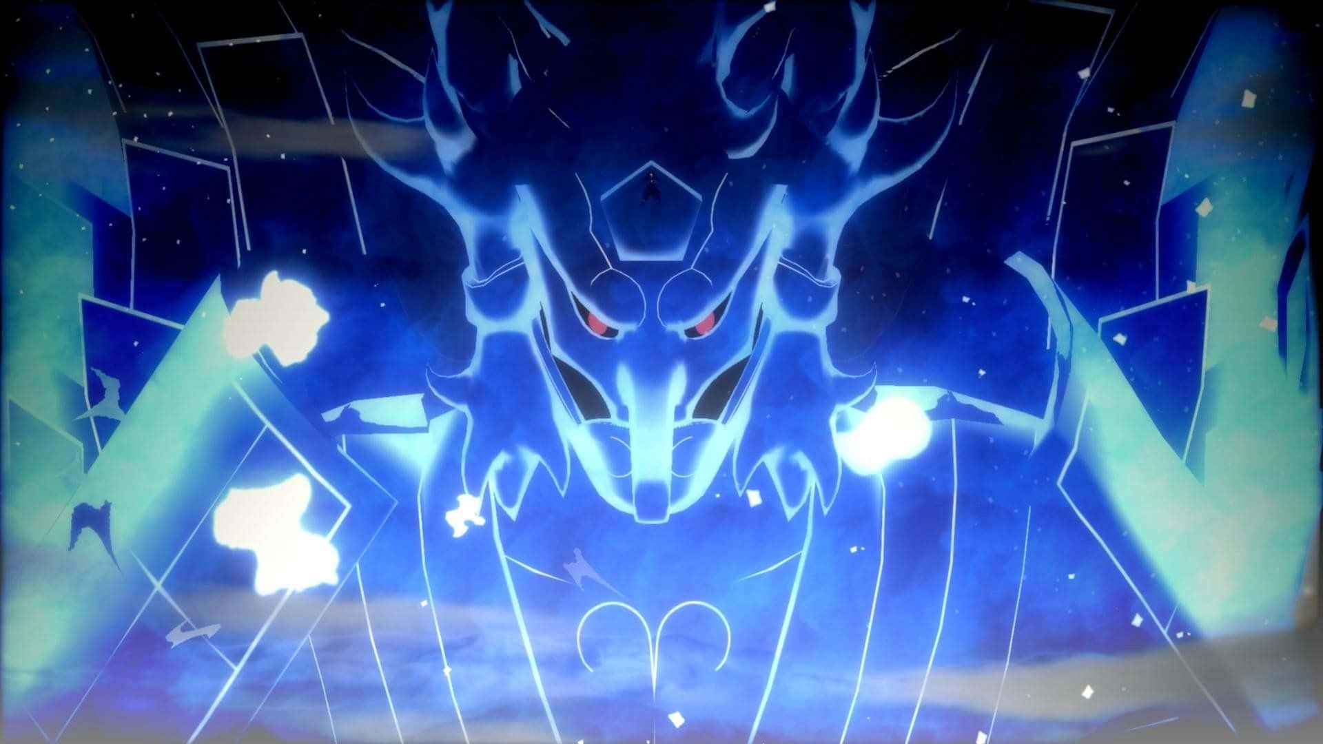 Kakashi Susanoo In All Its Glory Background