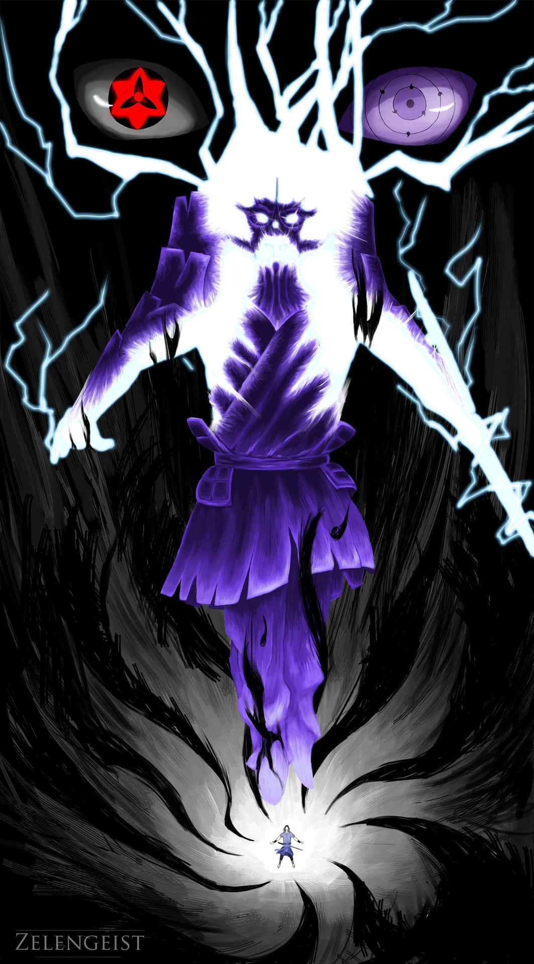 Kakashi Susanoo - The Power Of The Ninja Background