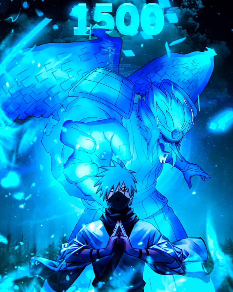 Kakashi Susanoo Unleashing His Mysterious Powers Background