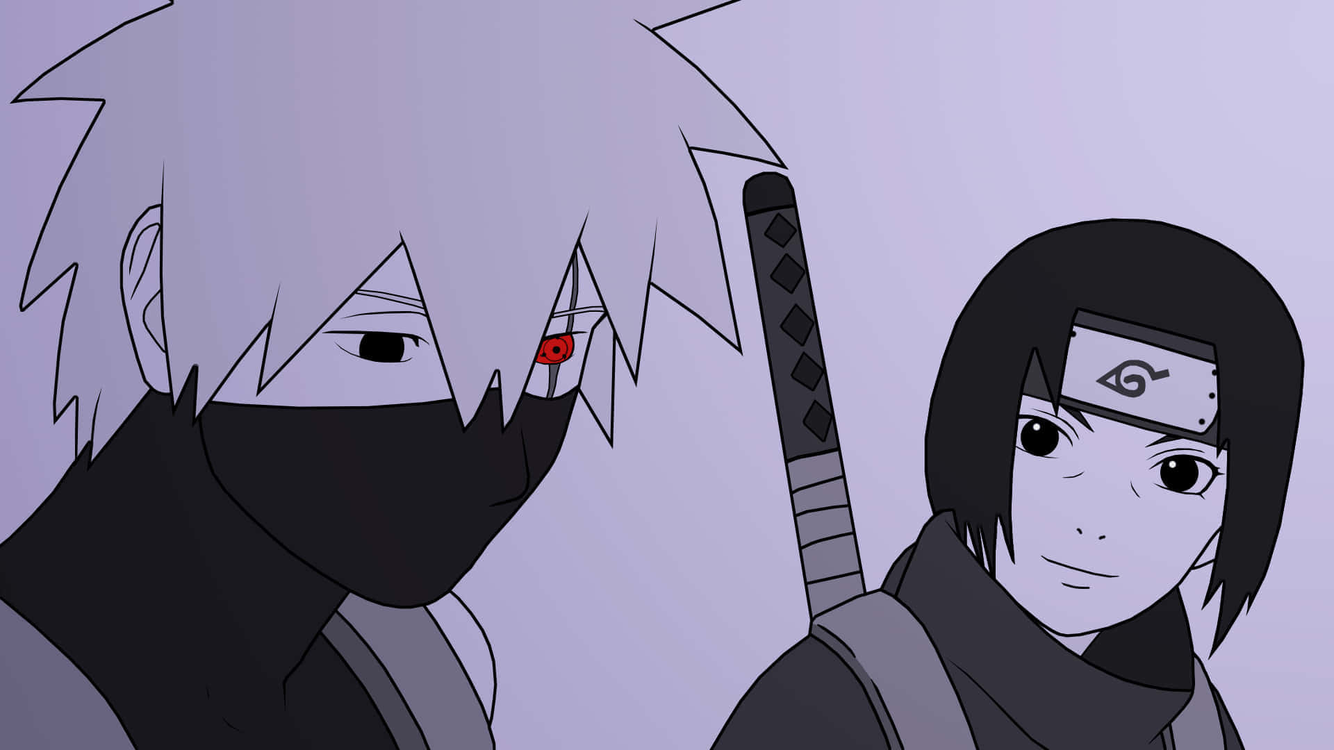 Kakashiand Sai Naruto Shippuden Background