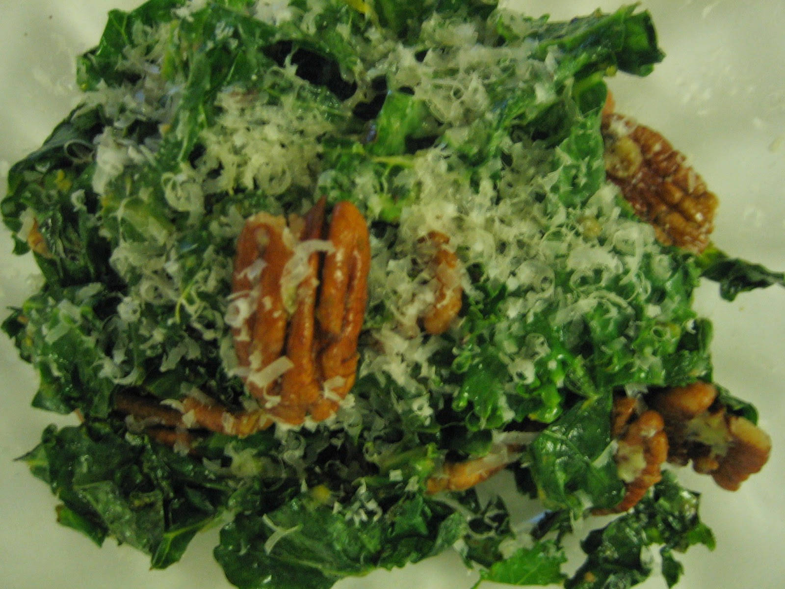 Kale Salad Dish Background