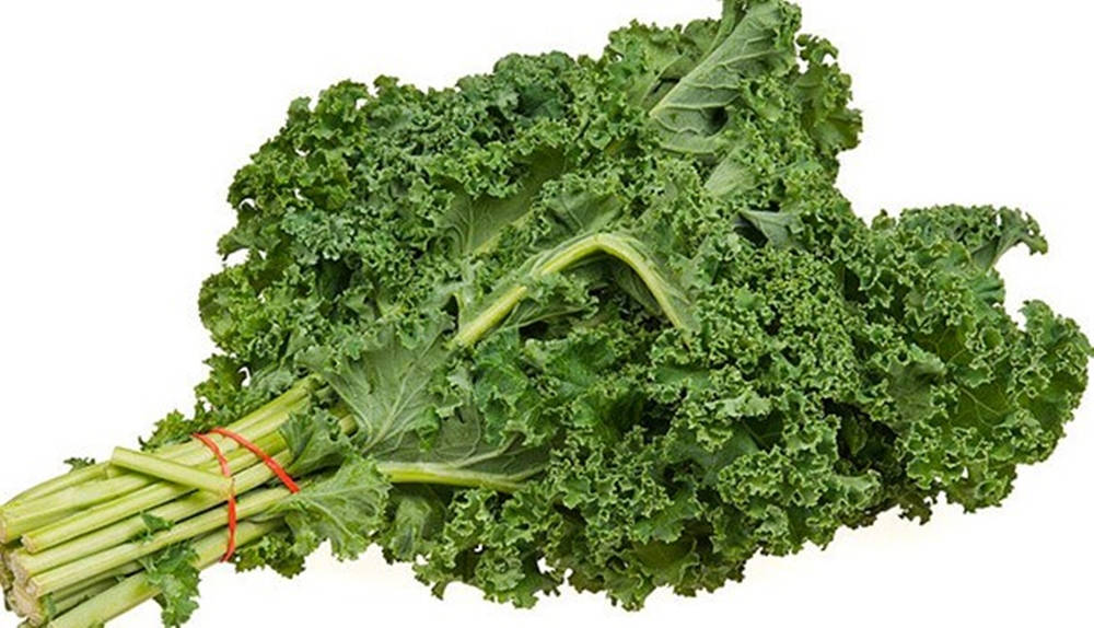 Kale Vegetable Bouquet Background