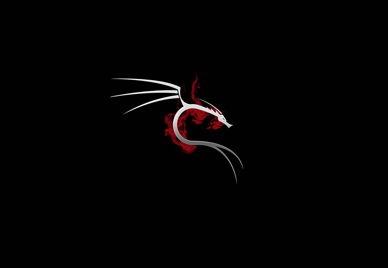 Kali Linux Os Dragon White