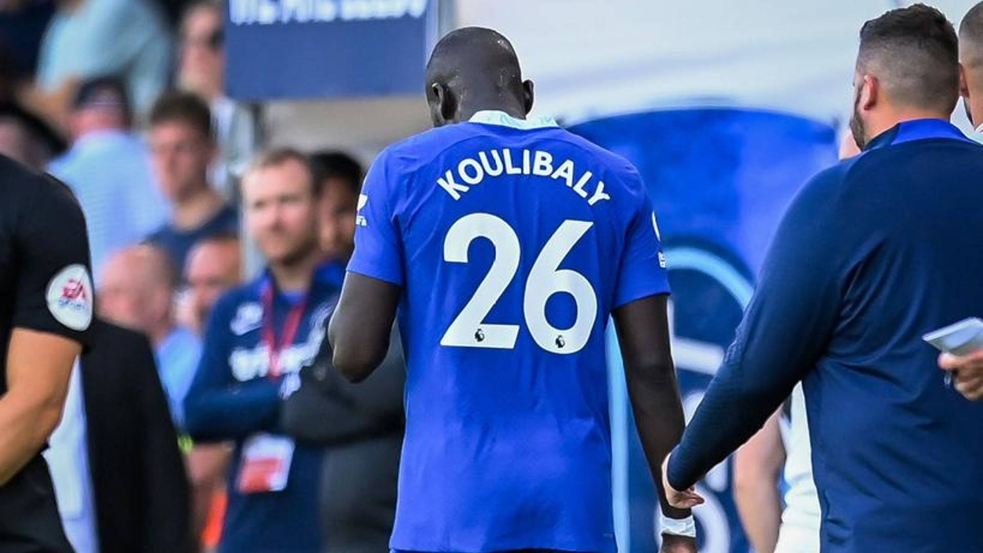 Kalidou Koulibaly Exits Background