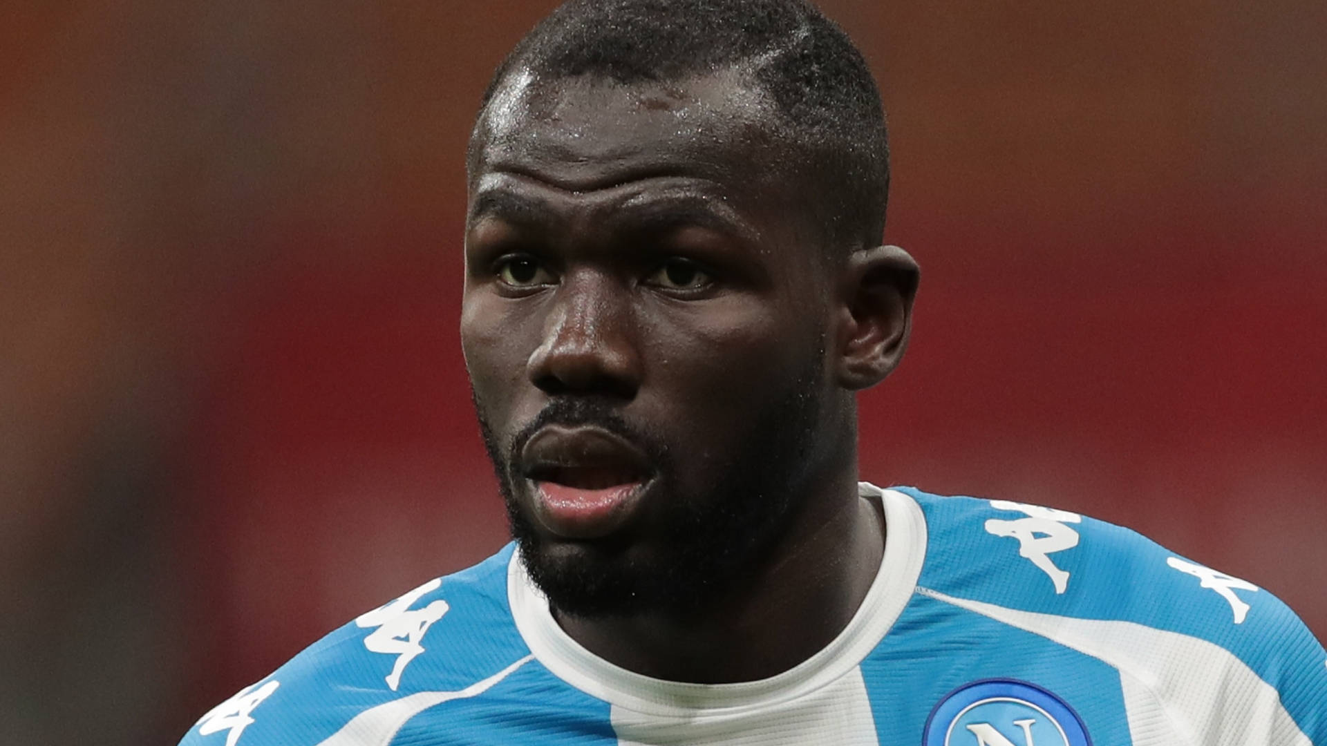 Kalidou Koulibaly Eyebrow Raised Background