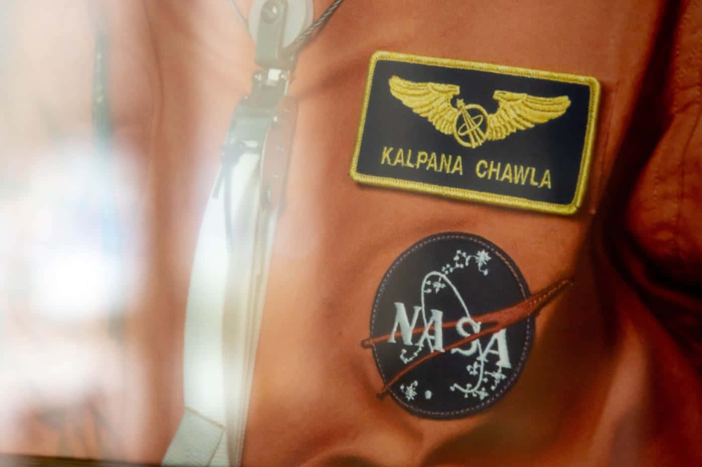 Kalpana Chawla N A S A Uniform Patch Background