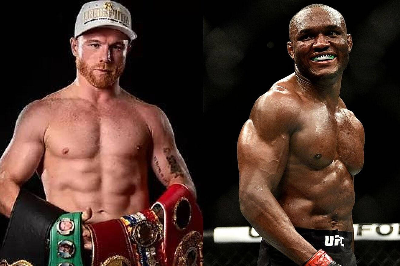 Kamaru Usman Canelo Alvarez Background