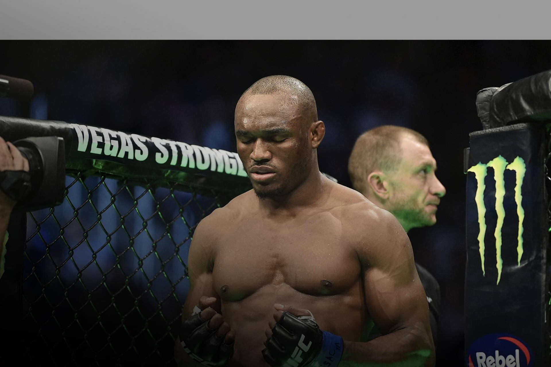 Kamaru Usman Thinking Hard