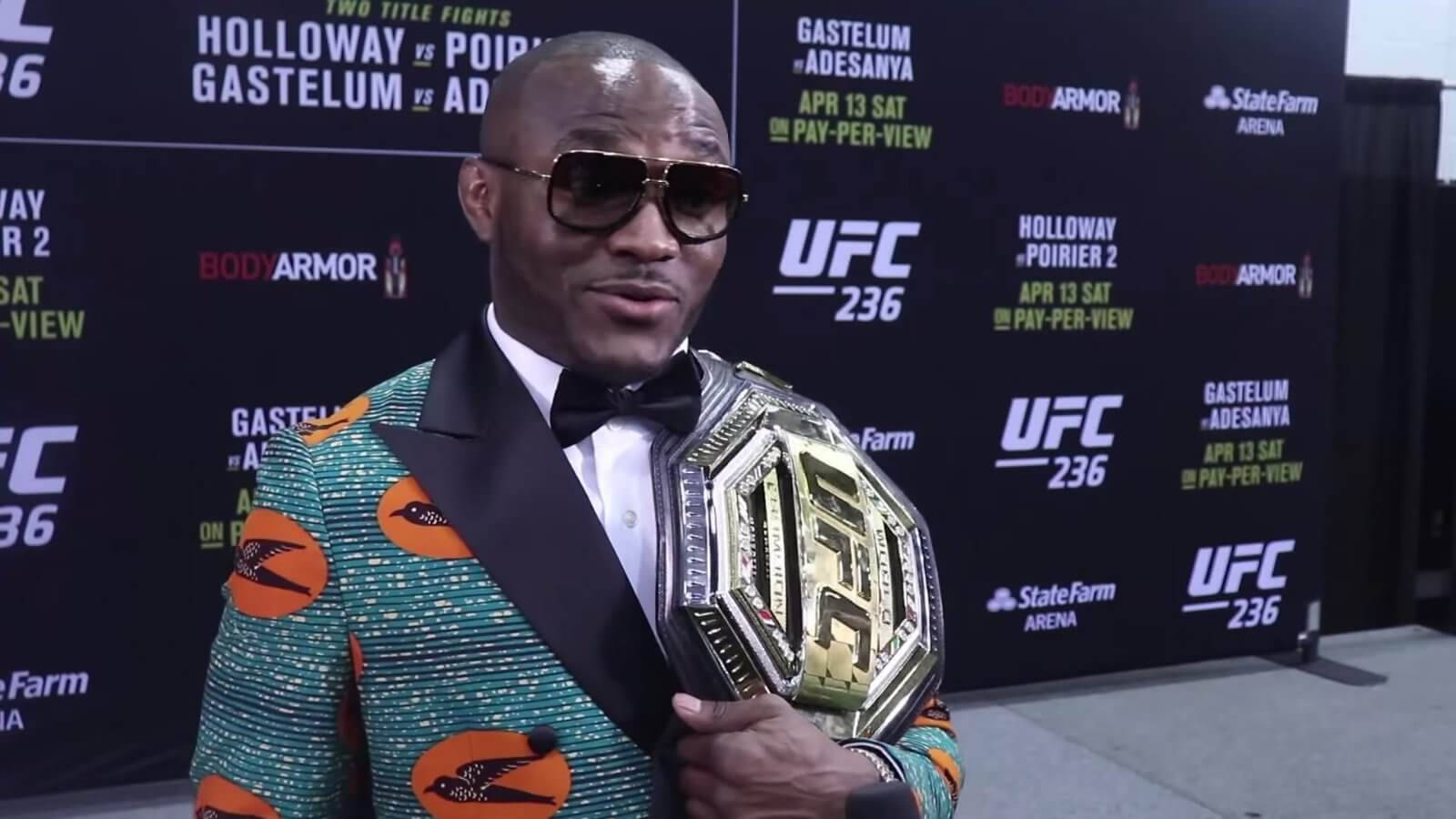 Kamaru Usman Tuxedo Sunglasses