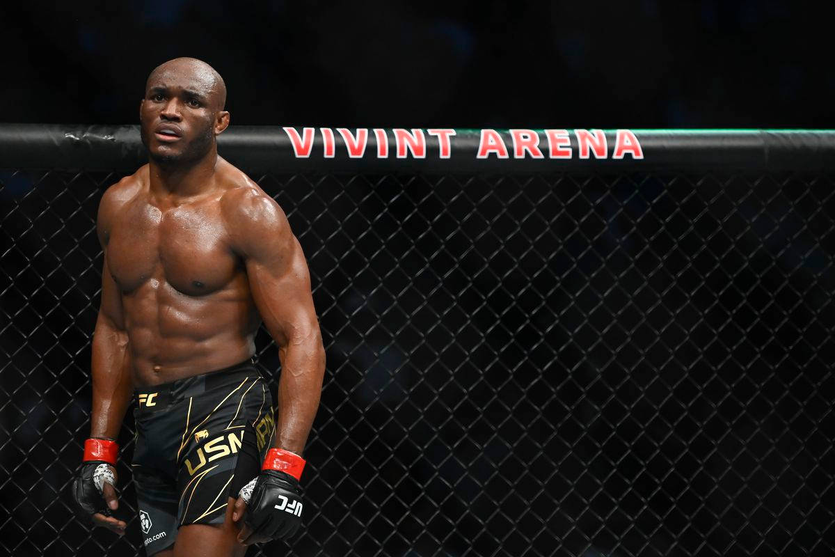 Kamaru Usman Vivint Arena