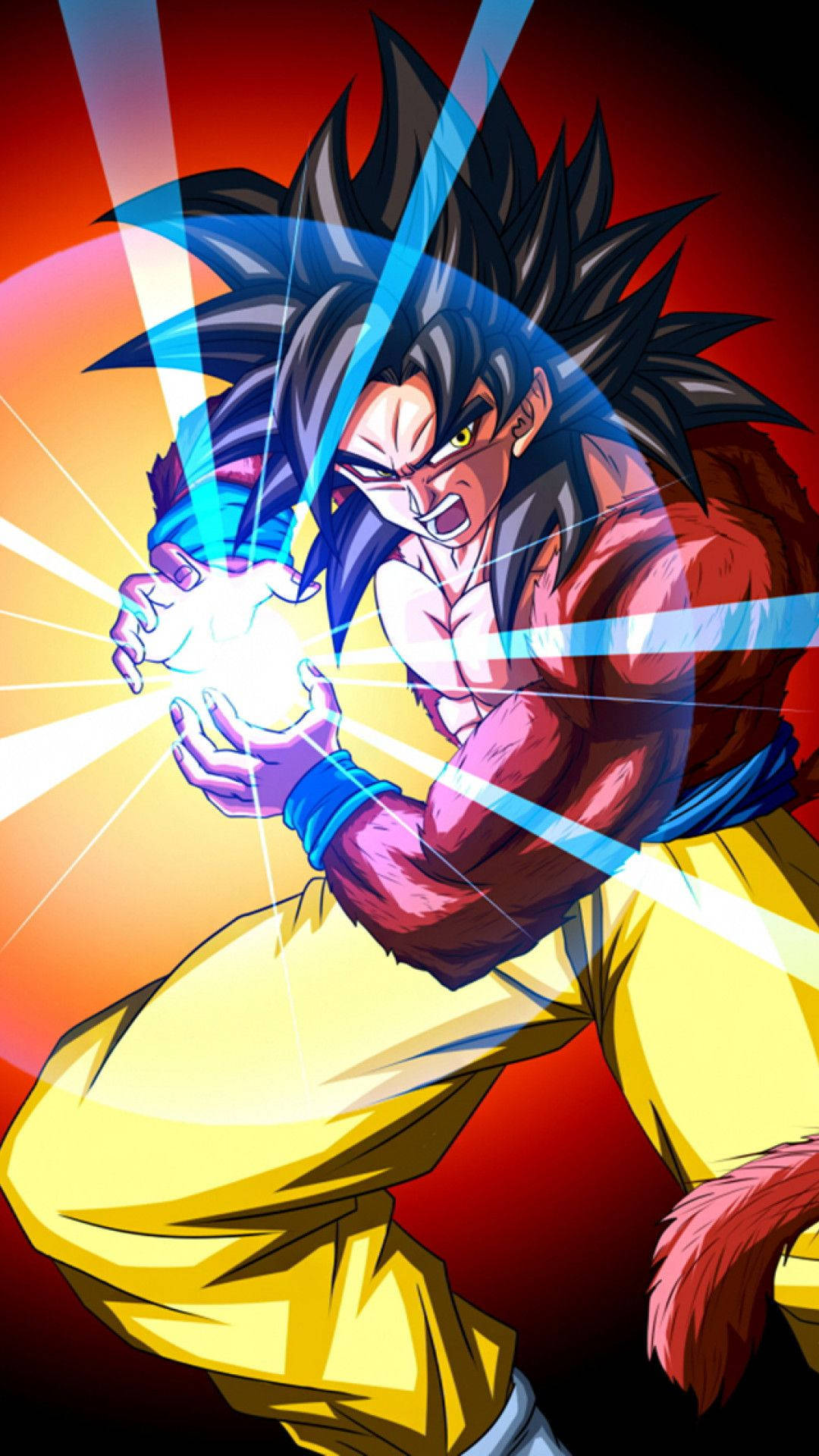 Kamehameha Wave Son Goku Iphone Background