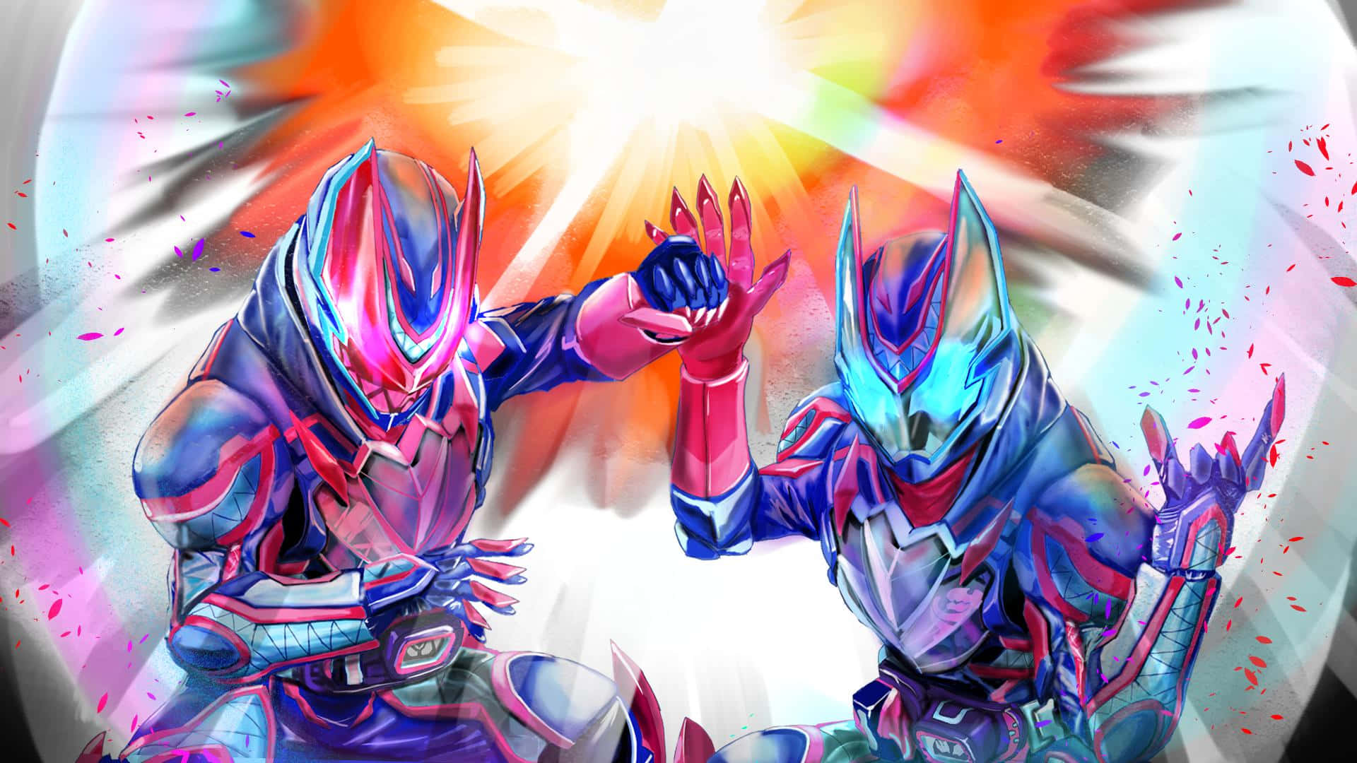 Kamen Rider Dual Heroes Artwork Background