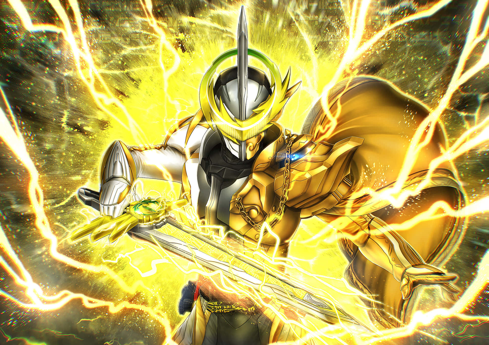 Kamen_ Rider_ Electric_ Surge_ Artwork Background