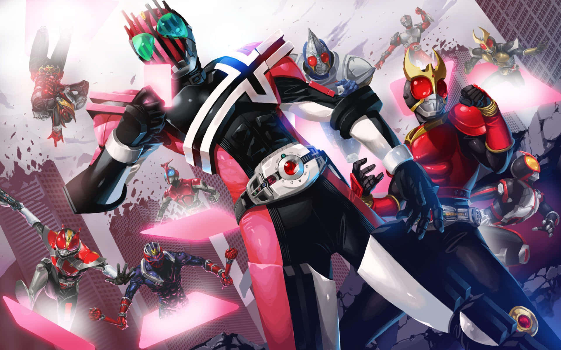 Kamen Rider Heroes Assemble Background