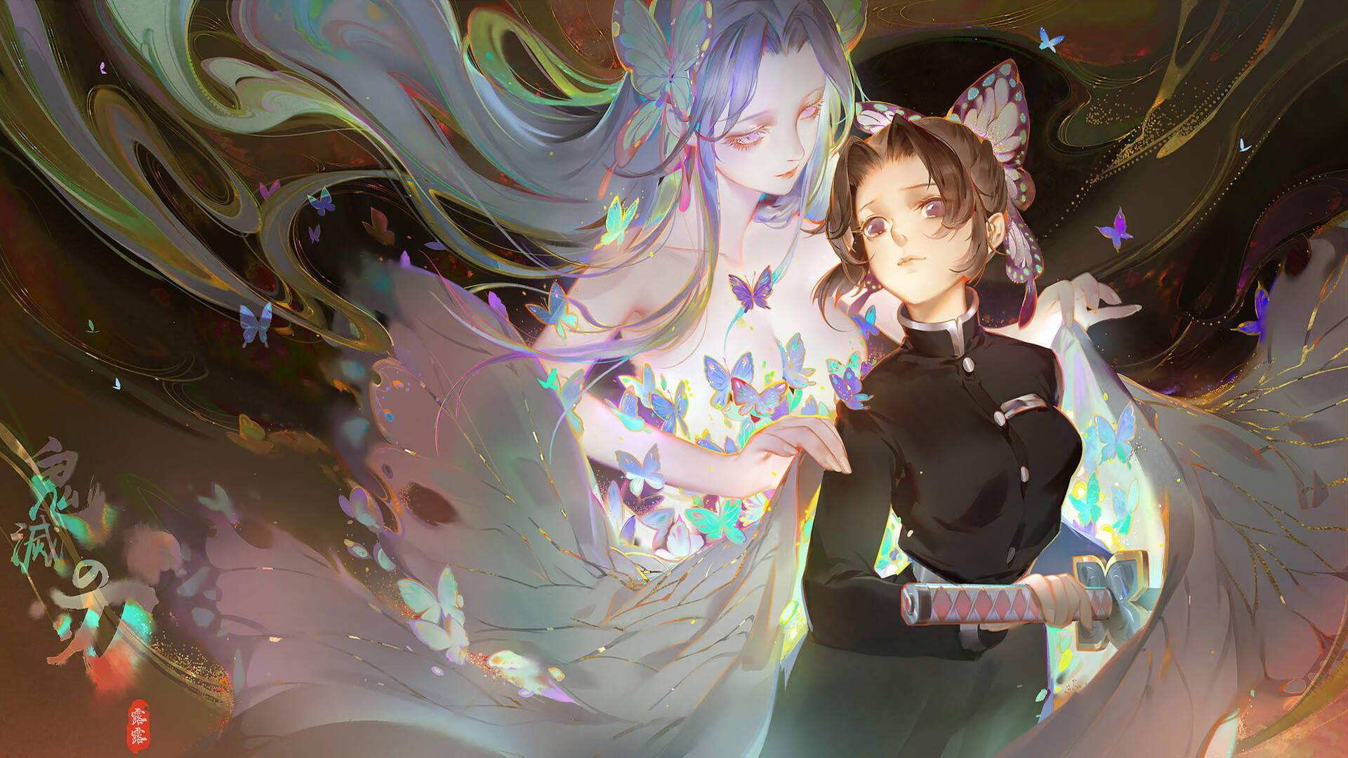 Kanae Kocho With Butterfly Fairy