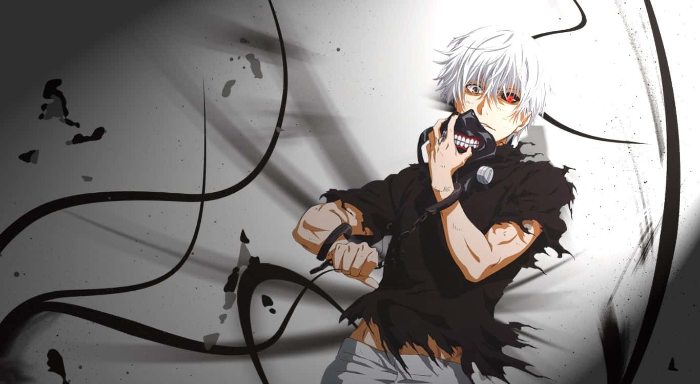Kaneki Anime Sad Desktop Landscape Background