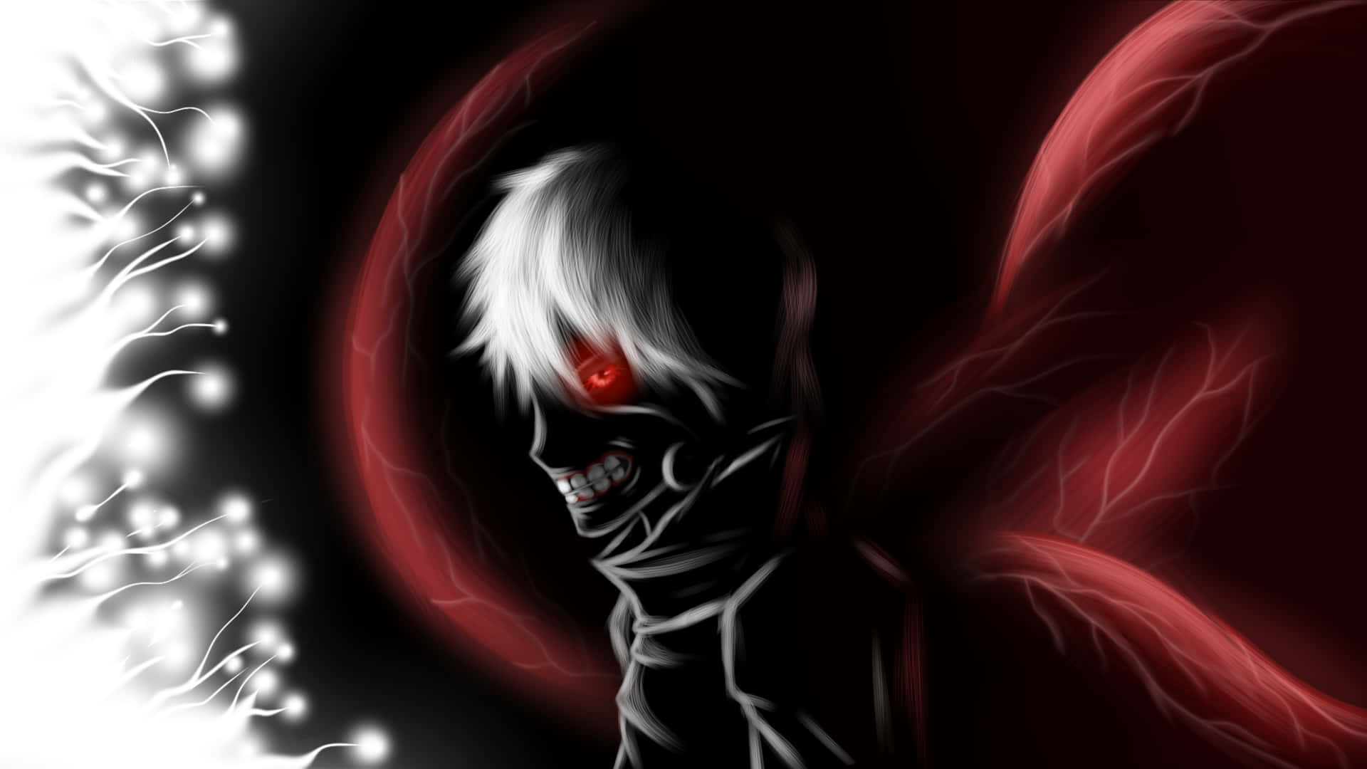 Kaneki Ken Embracing His Ghoul Identity. Background