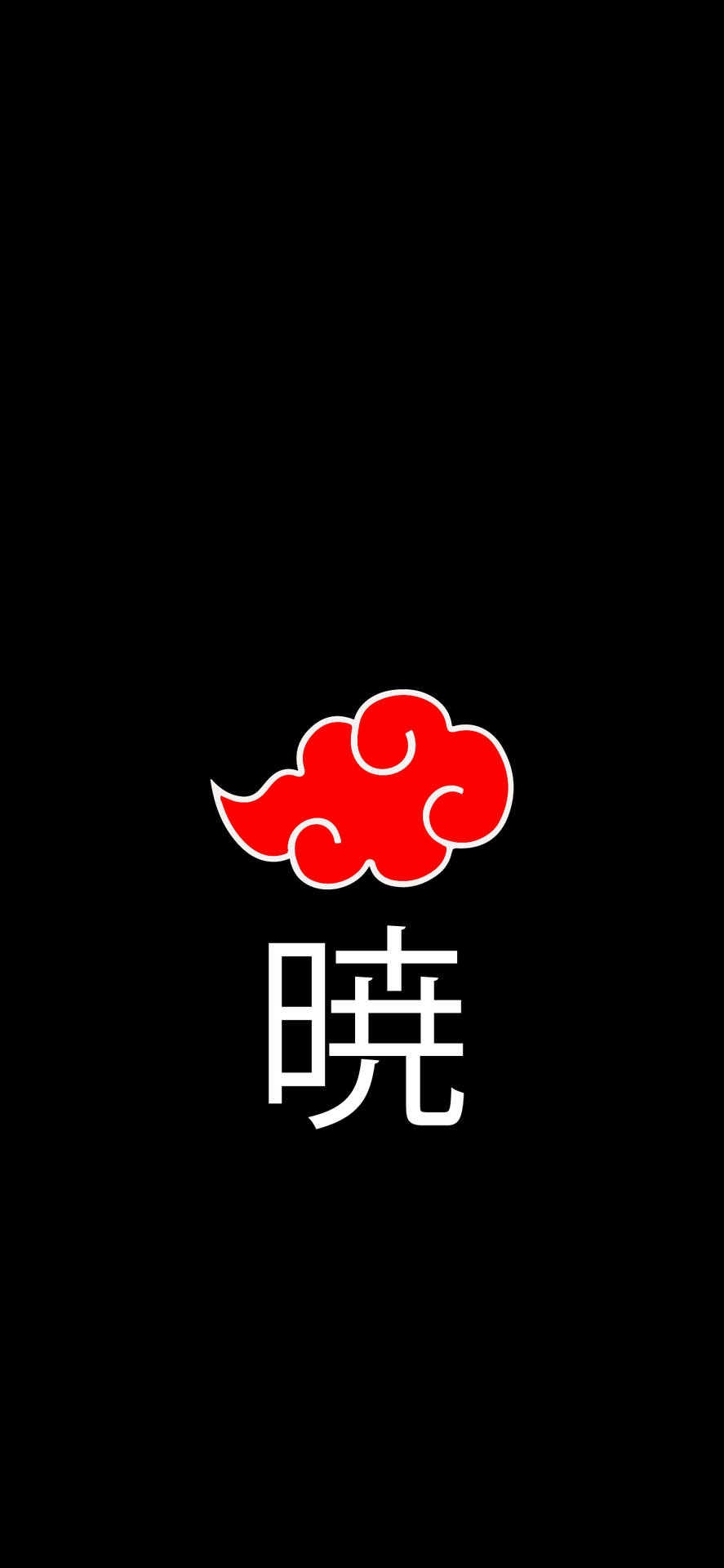 Kanji Akatsuki Cloud Iphone